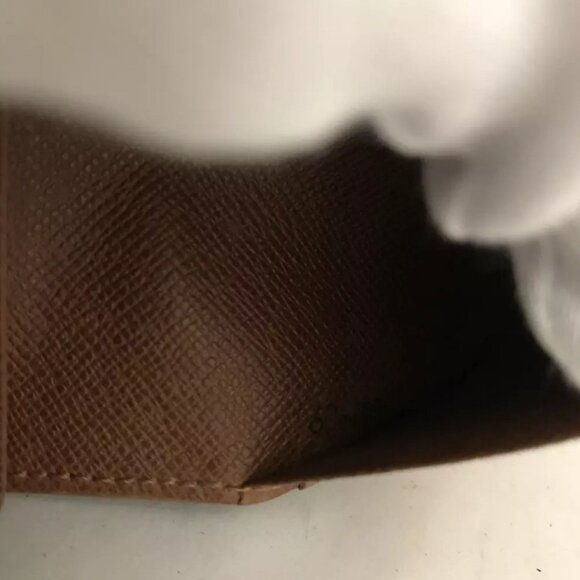 268141BO (L1) Louis Vuitton Wallet Porte Monnaie Billets Tresor Brown Monogram - Picture 8 of 9